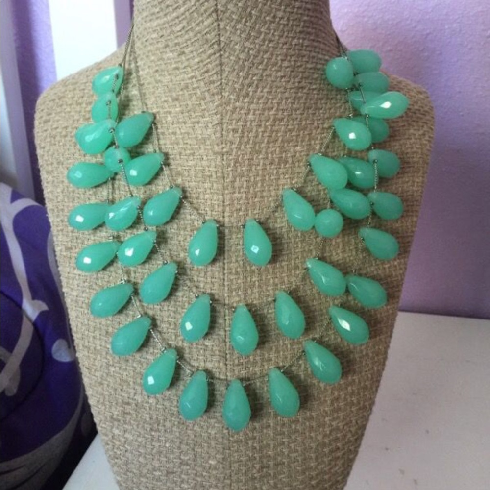 Aqua necklace